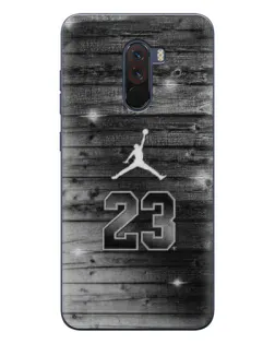 Чехол для Xiaomi POCO F1 с картинкой «Jordan Carbon 23»