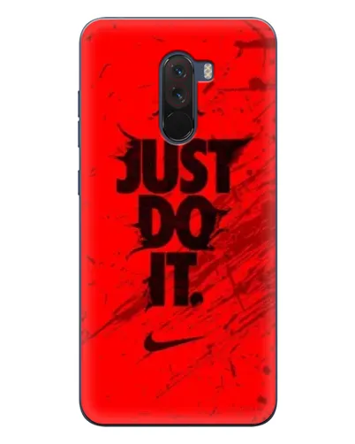 Чехол для Xiaomi POCO F1 с картинкой «Nike Just Do It»