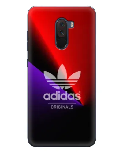 Чехол для Xiaomi POCO F1 с картинкой «Adidas Red Neon» Чехол для Xiaomi POCO F1 с картинкой «Adidas Red Neon»