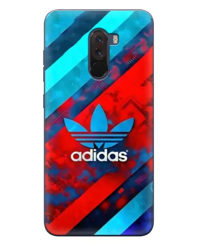 Чехол для Xiaomi POCO F1 с картинкой «Абстракция Adidas» Чехол для Xiaomi POCO F1 с картинкой «Абстракция Adidas»