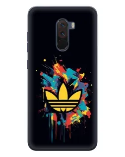 Чехол для Xiaomi POCO F1 с картинкой «Adidas Splash» Чехол для Xiaomi POCO F1 с картинкой «Adidas Splash»