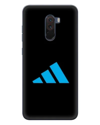 Чехол для Xiaomi POCO F1 с картинкой «Adidas Cyan Logo» Чехол для Xiaomi POCO F1 с картинкой «Adidas Cyan Logo»