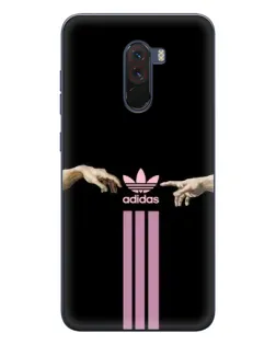 Чехол для Xiaomi POCO F1 с картинкой «Adidas Hands»