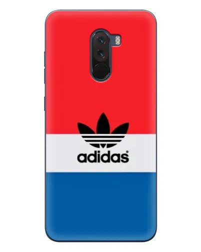 Чехол для Xiaomi POCO F1 с картинкой «Ретро блоки Adidas» Чехол для Xiaomi POCO F1 с картинкой «Ретро блоки Adidas»