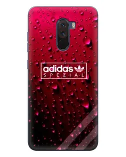Чехол для Xiaomi POCO F1 с картинкой «Adidas Gold Marble»