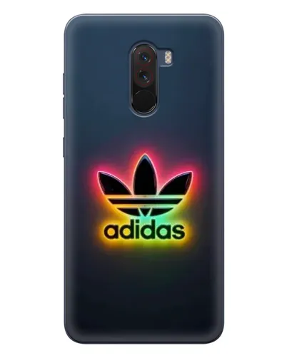 Чехол для Xiaomi POCO F1 с картинкой «Неоновый Adidas» Чехол для Xiaomi POCO F1 с картинкой «Неоновый Adidas»
