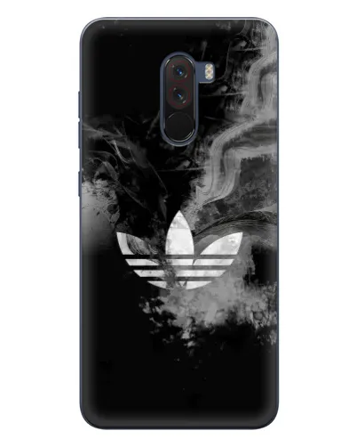 Чехол для Xiaomi POCO F1 с картинкой «Абстрактный дым Adidas» Чехол для Xiaomi POCO F1 с картинкой «Абстрактный дым Adidas»