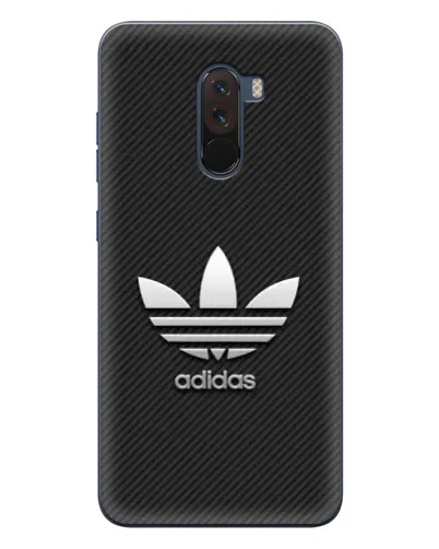 Чехол для Xiaomi POCO F1 с картинкой «Adidas Карбоновая текстура» Чехол для Xiaomi POCO F1 с картинкой «Adidas Карбоновая текстура»