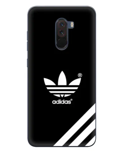 Чехол для Xiaomi POCO F1 с картинкой «Adidas с диагональными полосами» Чехол для Xiaomi POCO F1 с картинкой «Adidas с диагональными полосами»