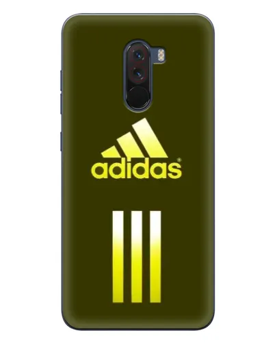 Чехол для Xiaomi POCO F1 с картинкой «Оливковый градиент Adidas» Чехол для Xiaomi POCO F1 с картинкой «Оливковый градиент Adidas»