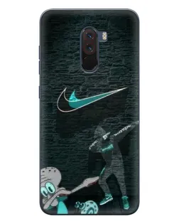 Чехол для Xiaomi POCO F1 с картинкой «Спортивный арт Nike» Чехол для Xiaomi POCO F1 с картинкой «Спортивный арт Nike»