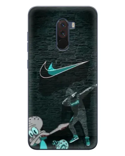 Чехол для Xiaomi POCO F1 с картинкой «Спортивный арт Nike» Чехол для Xiaomi POCO F1 с картинкой «Спортивный арт Nike»
