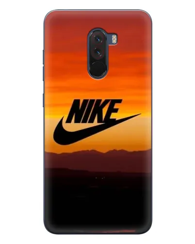 Чехол для Xiaomi POCO F1 с картинкой «Nike — вечерний горизонт» Чехол для Xiaomi POCO F1 с картинкой «Nike — вечерний горизонт»