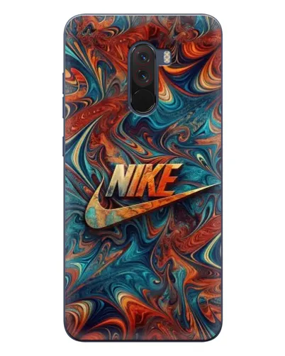 Чехол для Xiaomi POCO F1 с картинкой «Nike в абстракции» Чехол для Xiaomi POCO F1 с картинкой «Nike в абстракции»