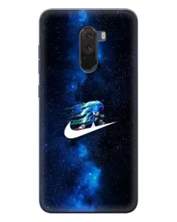 Чехол для Xiaomi POCO F1 с картинкой «Звездный путь Nike»