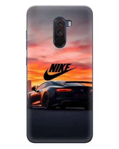 Чехол для Xiaomi POCO F1 с картинкой «Nike и суперкар» Чехол для Xiaomi POCO F1 с картинкой «Nike и суперкар»