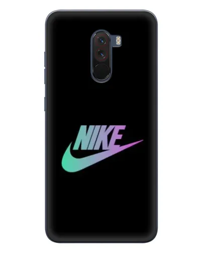 Чехол для Xiaomi POCO F1 с картинкой «Nike — городская ночь» Чехол для Xiaomi POCO F1 с картинкой «Nike — городская ночь»