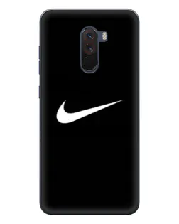 Чохол для Xiaomi POCO F1 з картинкою «Мінімалістичний Найк»