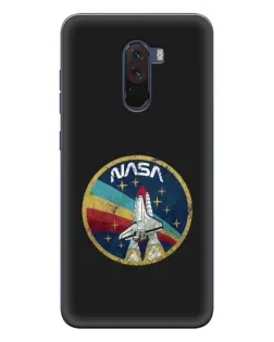 Чехол для Xiaomi POCO F1 с картинкой «NASA — эмблема миссии» Чехол для Xiaomi POCO F1 с картинкой «NASA — эмблема миссии»