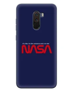 Чехол для Xiaomi POCO F1 с картинкой «NASA — глубокий космос»