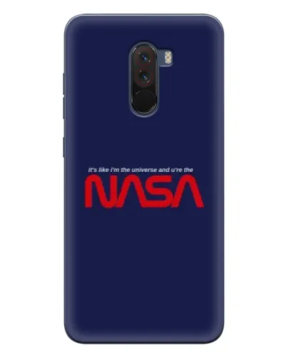 Чехол для Xiaomi POCO F1 с картинкой «NASA — глубокий космос»