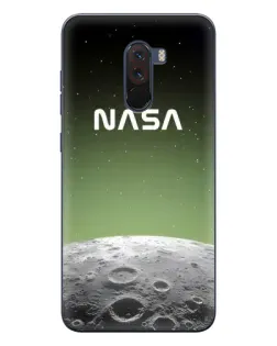 Чехол для Xiaomi POCO F1 с картинкой «NASA — лунный градиент»
