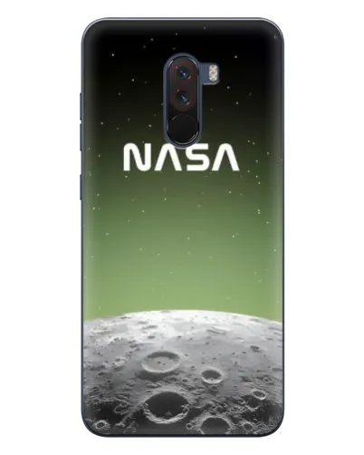 Чехол для Xiaomi POCO F1 с картинкой «NASA — лунный градиент»