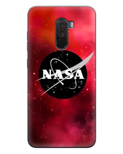 Чехол для Xiaomi POCO F1 с картинкой «NASA — красная туманность»
