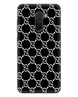 Чехол для Xiaomi POCO F1 с картинкой «Gucci — сетчатый паттерн» Чехол для Xiaomi POCO F1 с картинкой «Gucci — сетчатый паттерн»