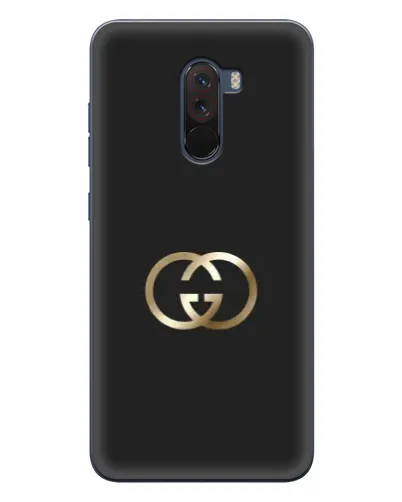 Чехол для Xiaomi POCO F1 с картинкой «Минимализм Gucci»
