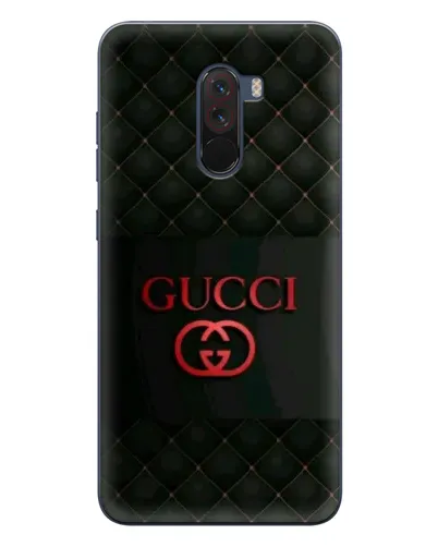 Чехол для Xiaomi POCO F1 с картинкой «Gucci — стеганый черный»