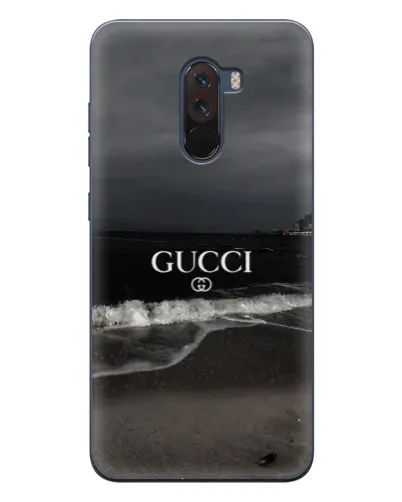 Чехол для Xiaomi POCO F1 с картинкой «Gucci — морской прибой»