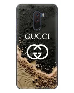 Чехол для Xiaomi POCO F1 с картинкой «Gucci — песчаные дюны»
