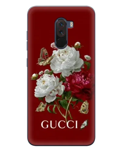 Чехол для Xiaomi POCO F1 с картинкой «Gucci —  сад»