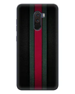 Чехол для Xiaomi POCO F1 с картинкой «Gucci — неоновая линия»