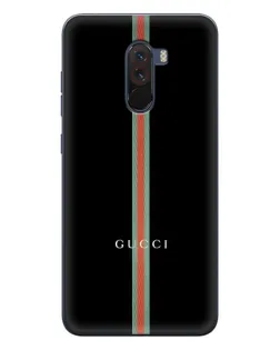 Чохол для Xiaomi POCO F1 з картинкою «Gucci — строга лінія» Чохол для Xiaomi POCO F1 з картинкою «Gucci — строга лінія»