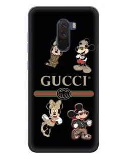 Чохол для Xiaomi POCO F1 з картинкою «Gucci — герої Disney та монограма» Чохол для Xiaomi POCO F1 з картинкою «Gucci — герої Disney та монограма»