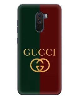 Чохол для Xiaomi POCO F1 з картинкою «Gucci — темно-зелений градієнт» Чохол для Xiaomi POCO F1 з картинкою «Gucci — темно-зелений градієнт»