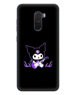 Чехол для Xiaomi POCO F1 с картинкой «Электрическая Kuromi»