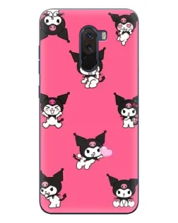 Чехол для Xiaomi POCO F1 с картинкой «Паттерн с Куроми»