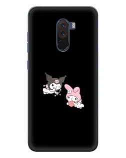 Чехол для Xiaomi POCO F1 с картинкой «My Melody и Kuromi»