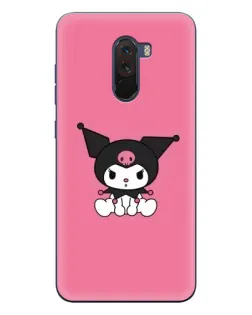 Чехол для Xiaomi POCO F1 с картинкой «Хмурая Kuromi»