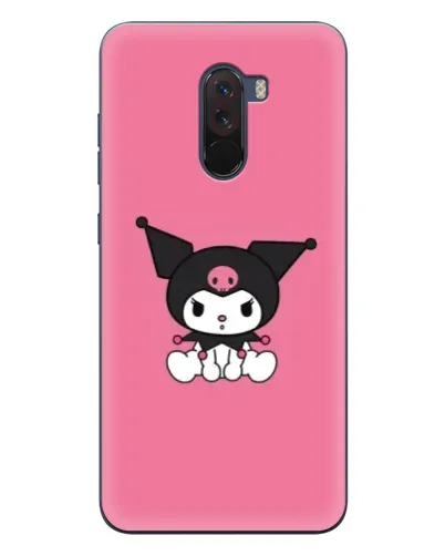 Чехол для Xiaomi POCO F1 с картинкой «Хмурая Kuromi»