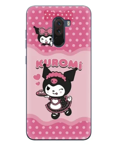 Чехол для Xiaomi POCO F1 с картинкой «Розовая Куроми»