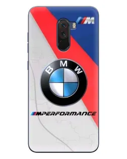 Чехол для Xiaomi POCO F1 с картинкой «BMW Performance стиль» Чехол для Xiaomi POCO F1 с картинкой «BMW Performance стиль»