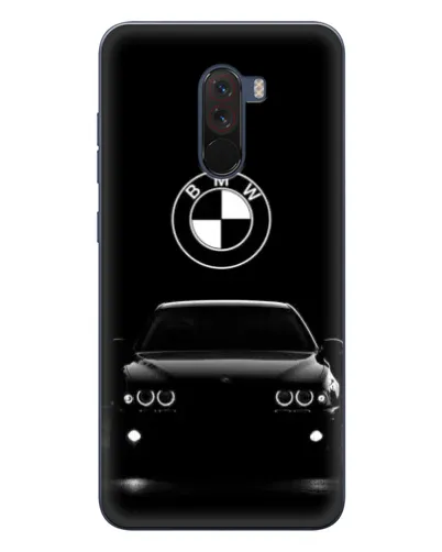 Чехол для Xiaomi POCO F1 с картинкой «BMW — взгляд из темноты»