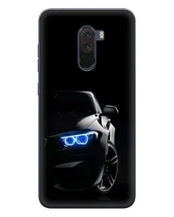 Чохол для Xiaomi POCO F1 з картинкою «BMW — нічний погляд» Чохол для Xiaomi POCO F1 з картинкою «BMW — нічний погляд»