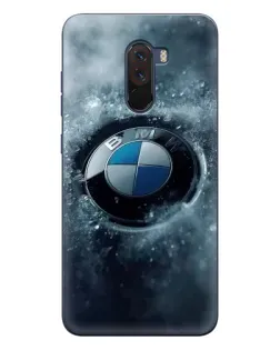 Чохол для Xiaomi POCO F1 з картинкою «Логотип BMW — лід» Чохол для Xiaomi POCO F1 з картинкою «Логотип BMW — лід»