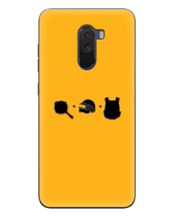 Чехол для Xiaomi POCO F1 с картинкой «BMW — современная классика»