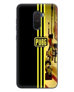 Чехол для Xiaomi POCO F1 с картинкой «PUBG — камуфляжный шлем»